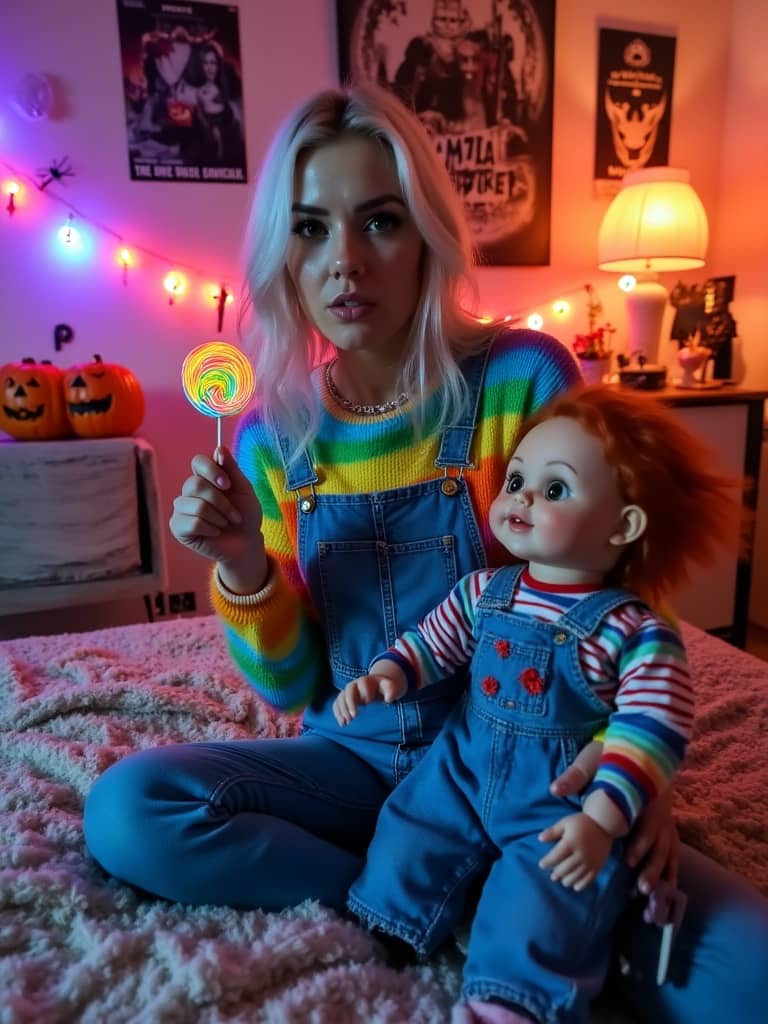 Sesja Halloween z AI - Halloweenowe Zdjęcia - przykładowe zdjęcie 5