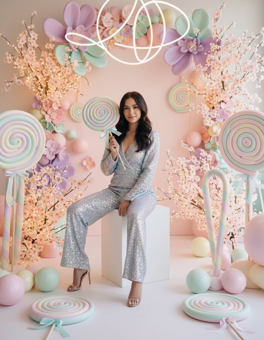 Cukierkowa Wiosenna Kobieca