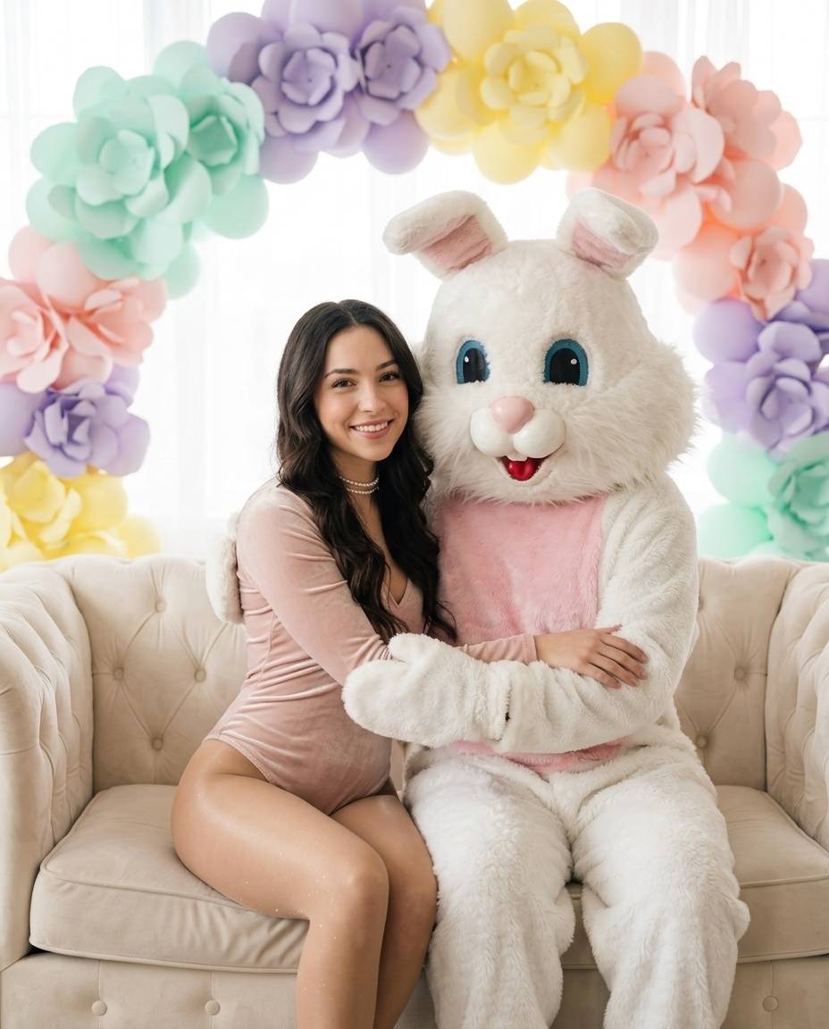 Z Wielkanocnym Królikiem