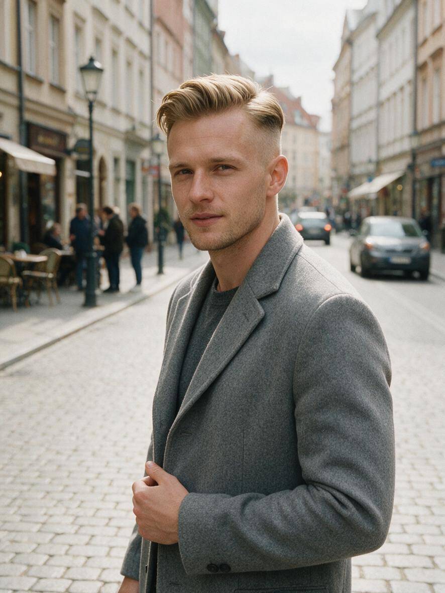 Fryzura undercut - quiff, pompadour i wygolone boki