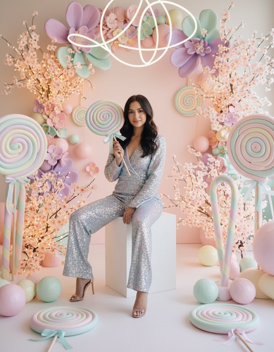 Cukierkowa Wiosenna Kobieca