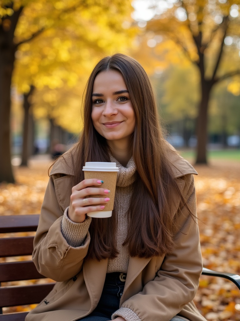 Sesja AI: Jesienna Kobieca