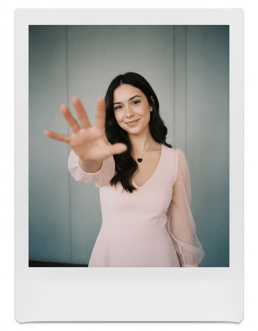 Sesja AI: Polaroid Kobieca