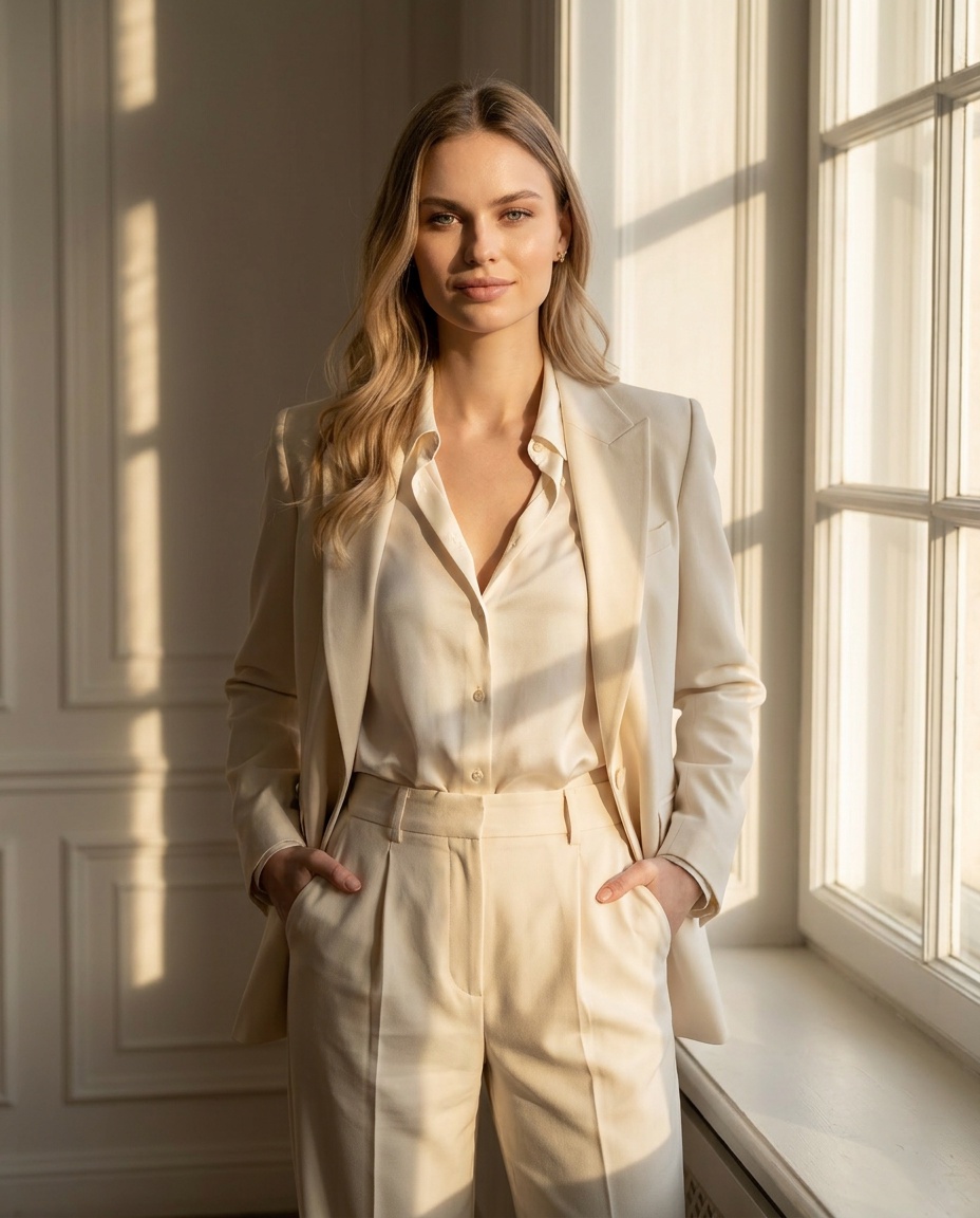 Sesja AI: W Jasnym Studio Kobieca