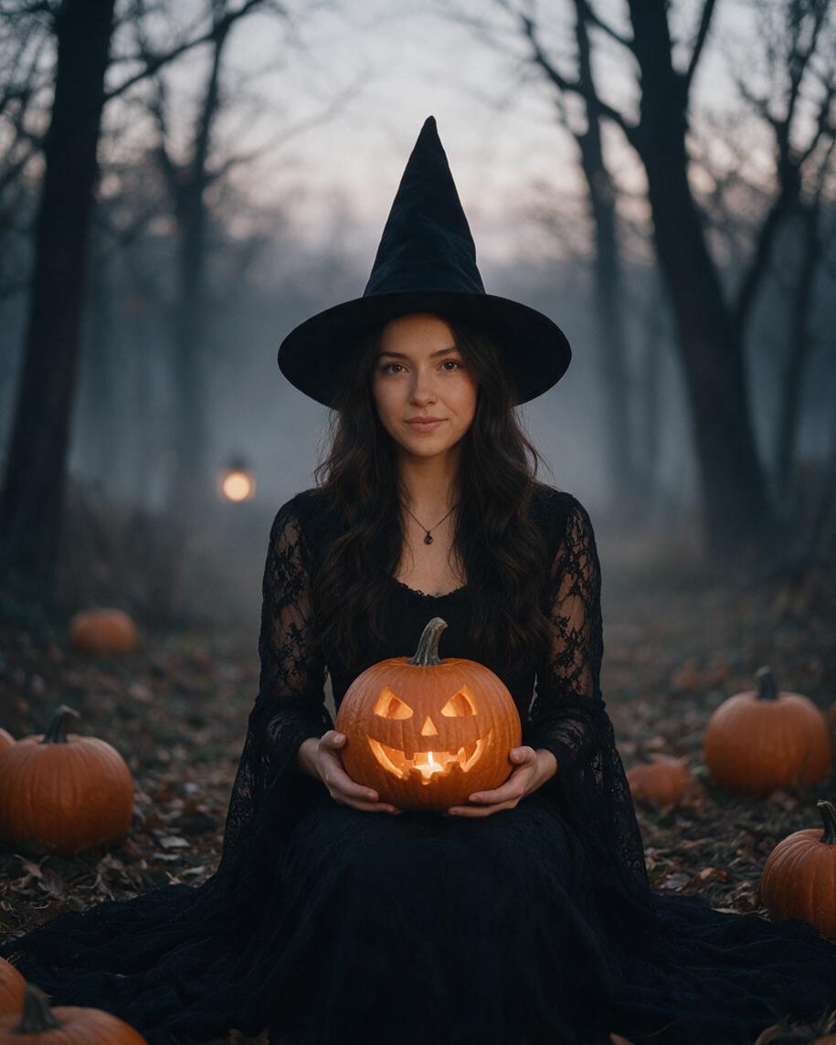 Sorcière d'automne femme - photo 1