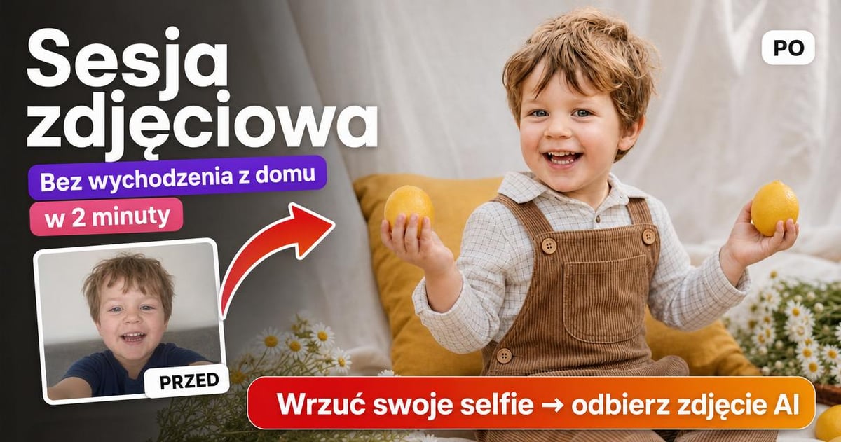 Sesja AI: Cytrynowy Piknik Chłopiec