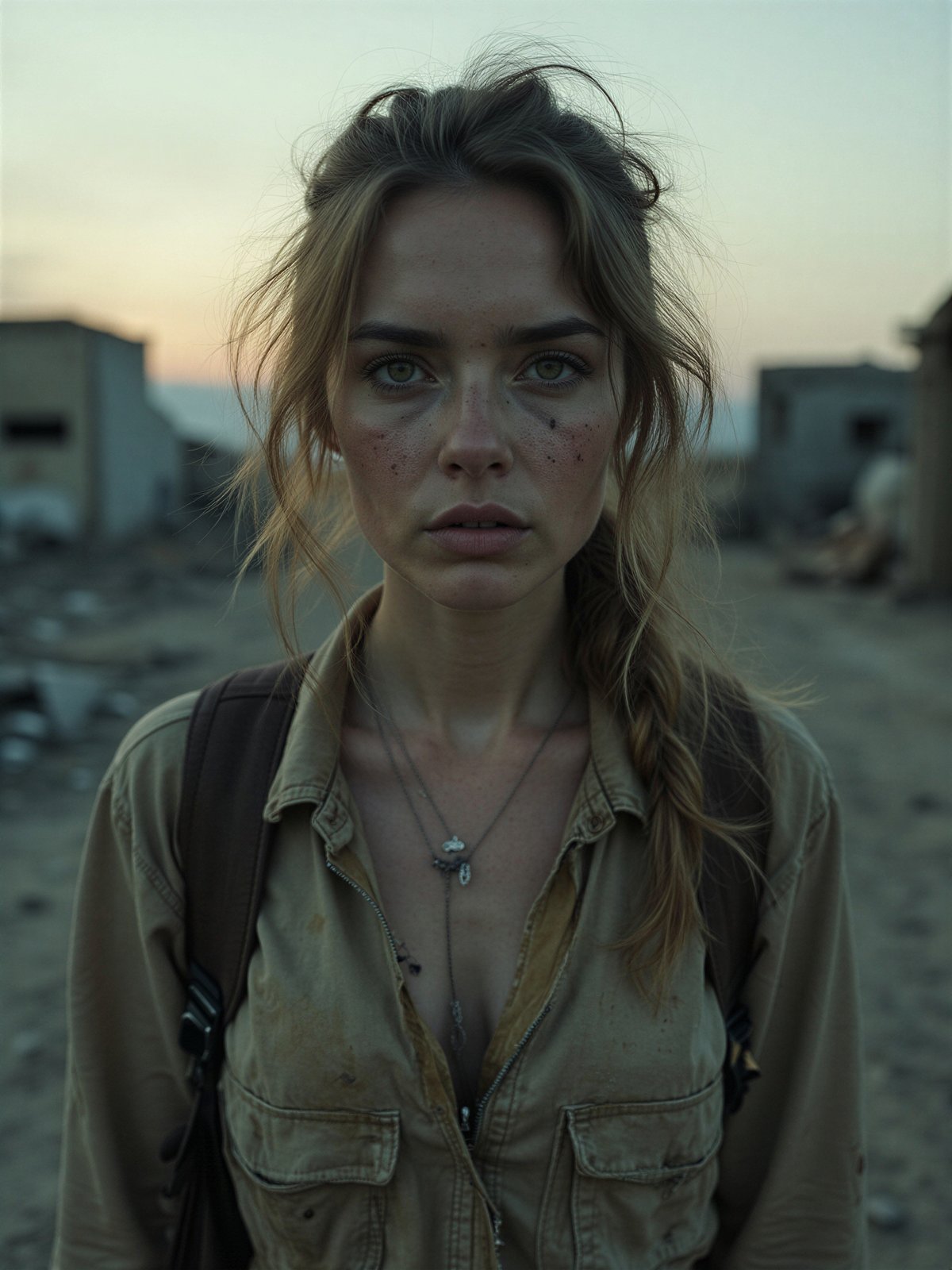 Kobieta Która Widziała Zombie Horror Film Apokalipsa Dziewczyna