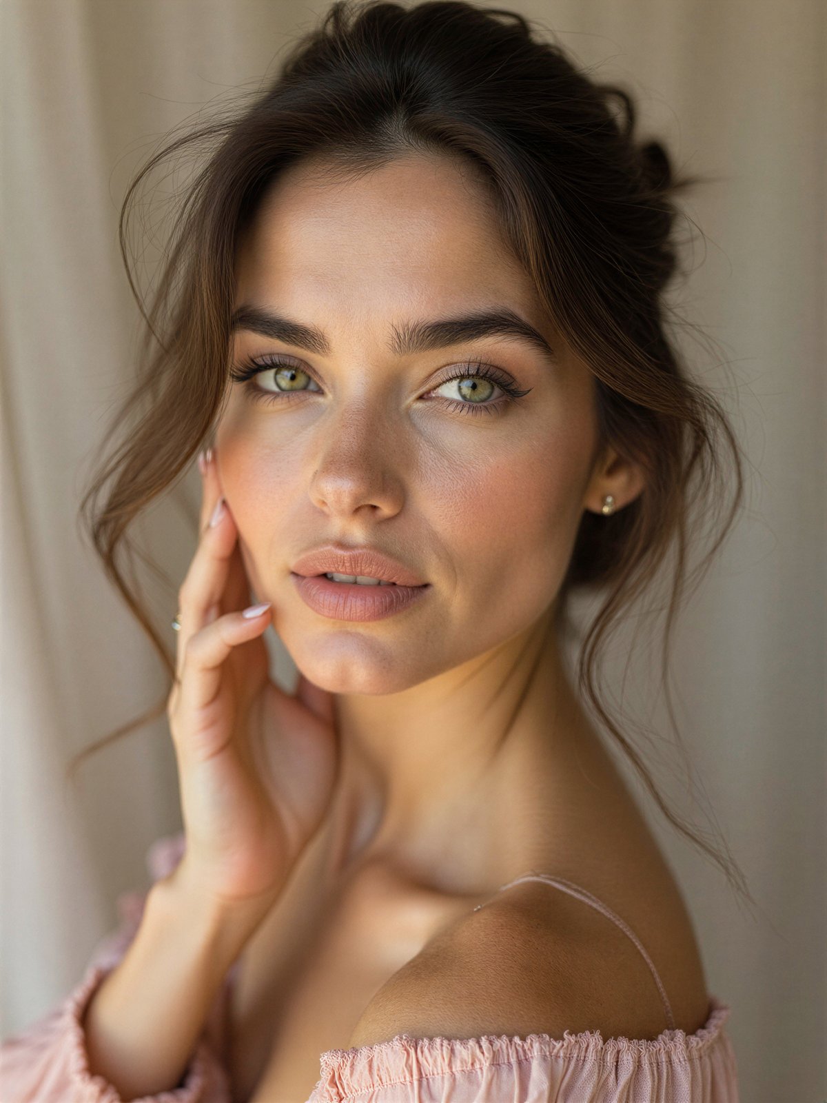 Idealna Kobieta Piękna Doskonała Sylwetka Portret Harmonija