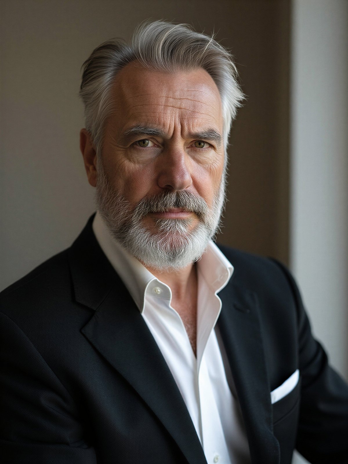 Numerologiczna 4 Mężczyzna Stabilny Solidny Pewny Siebie Portret