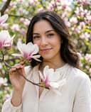 W Magnoliach Kobieca