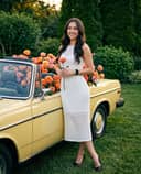 Kwiatowa z Autem Vintage Kobieca