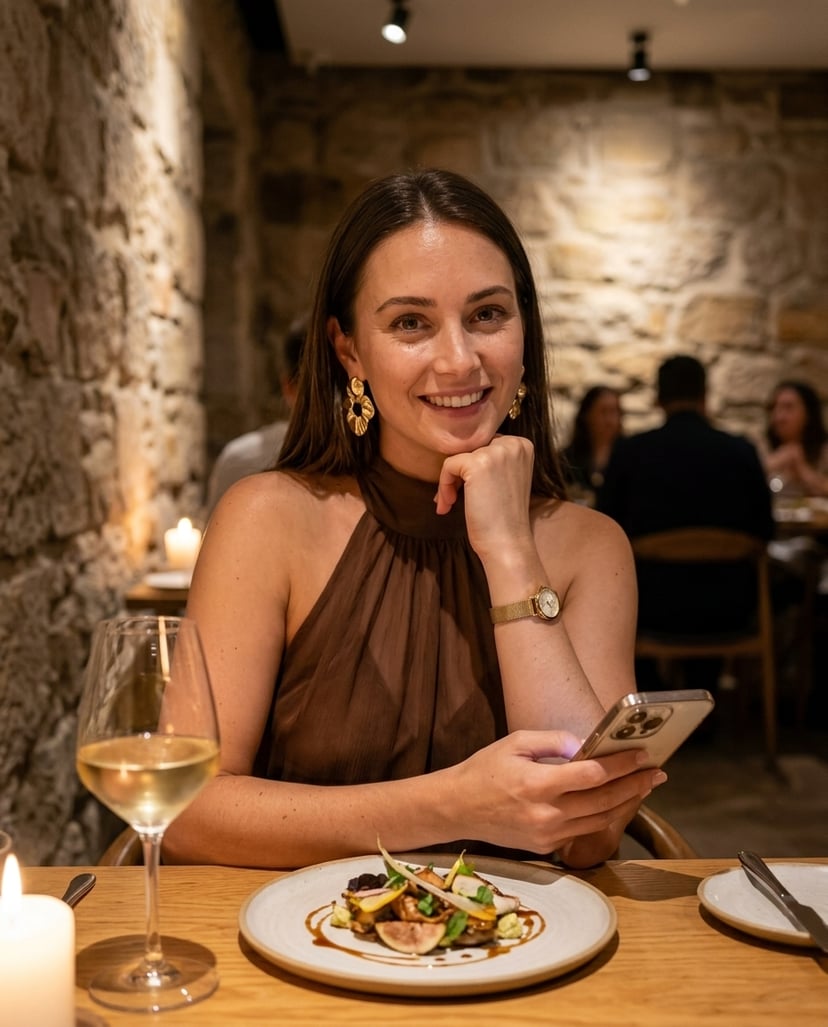 W Restauracji Kobieca