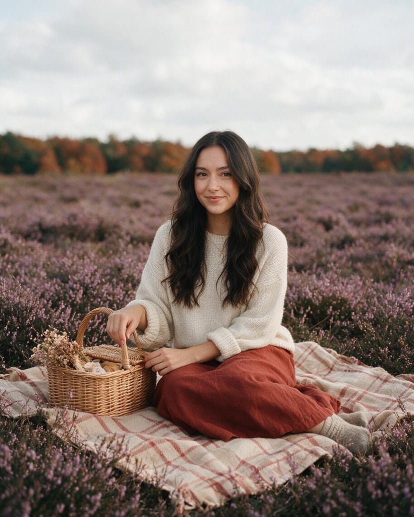 Lande d'automne femme