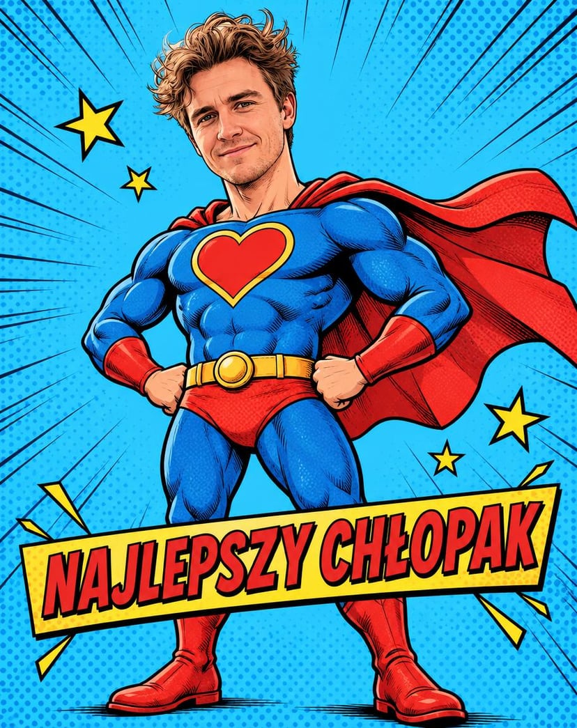 Najlepszy Chłopak Karykatury
