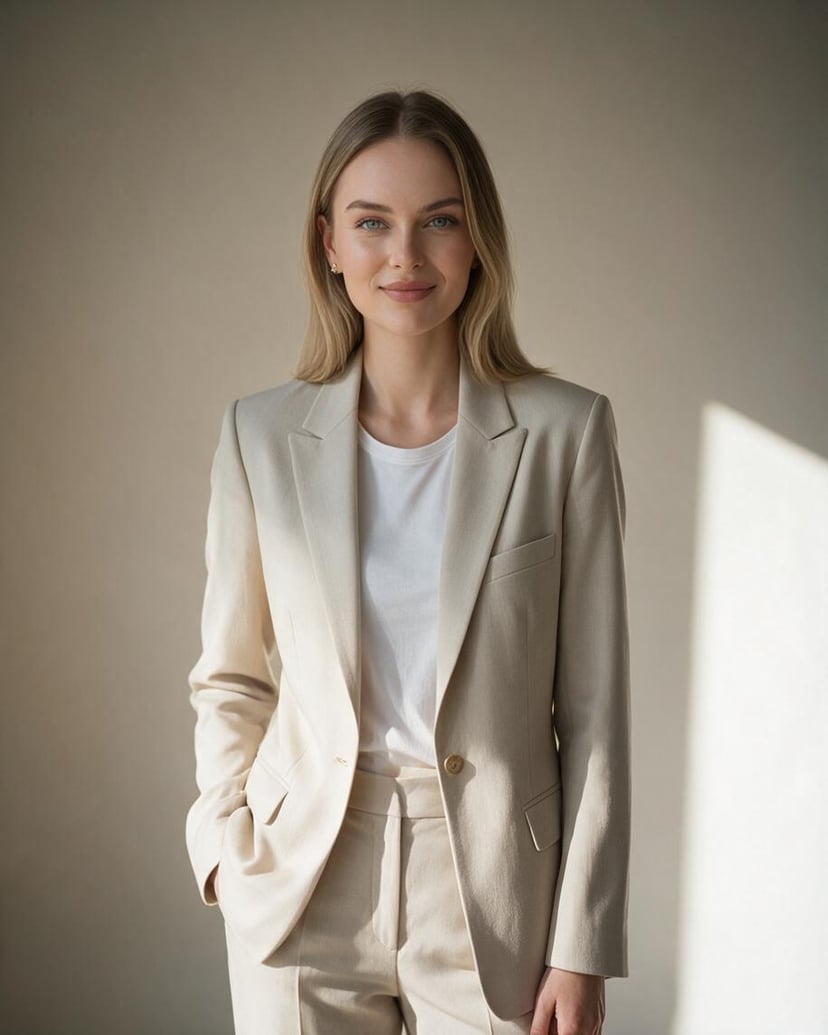 Professionnalisme lumineux femme