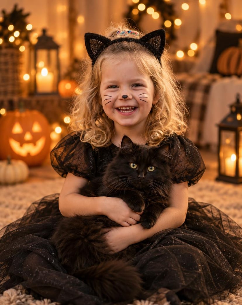 Halloween petite fille