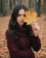 Portrait d'automne femme